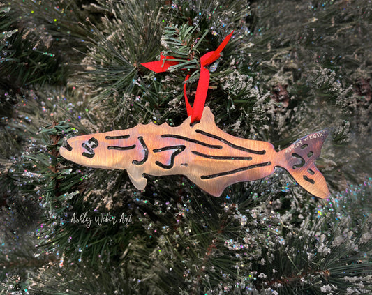 Cobia Christmas Ornament