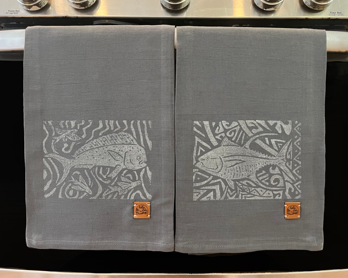 Dish Towel Gray- Tuna