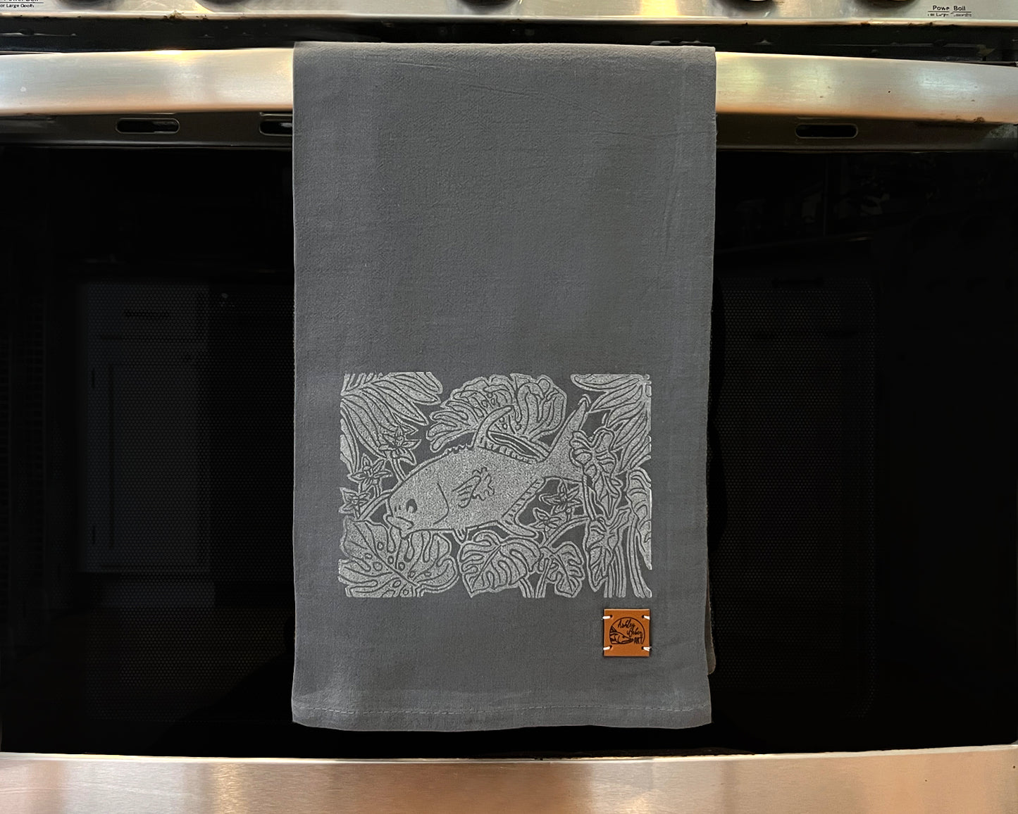 Dish Towel Gray- Permit