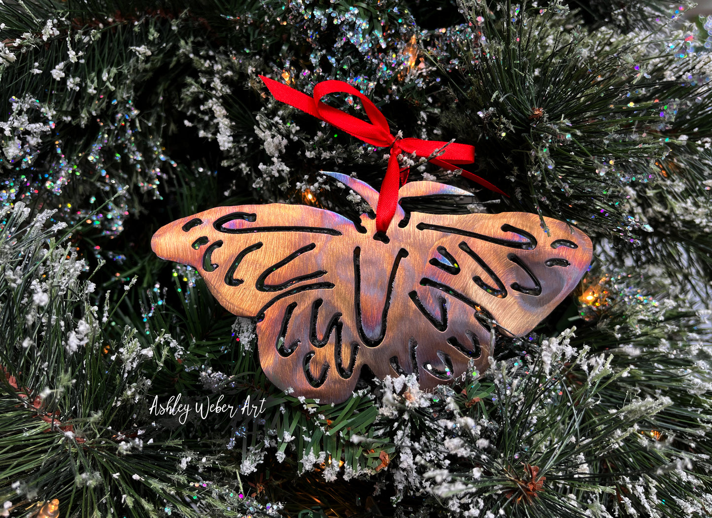Butterfly Christmas Ornament
