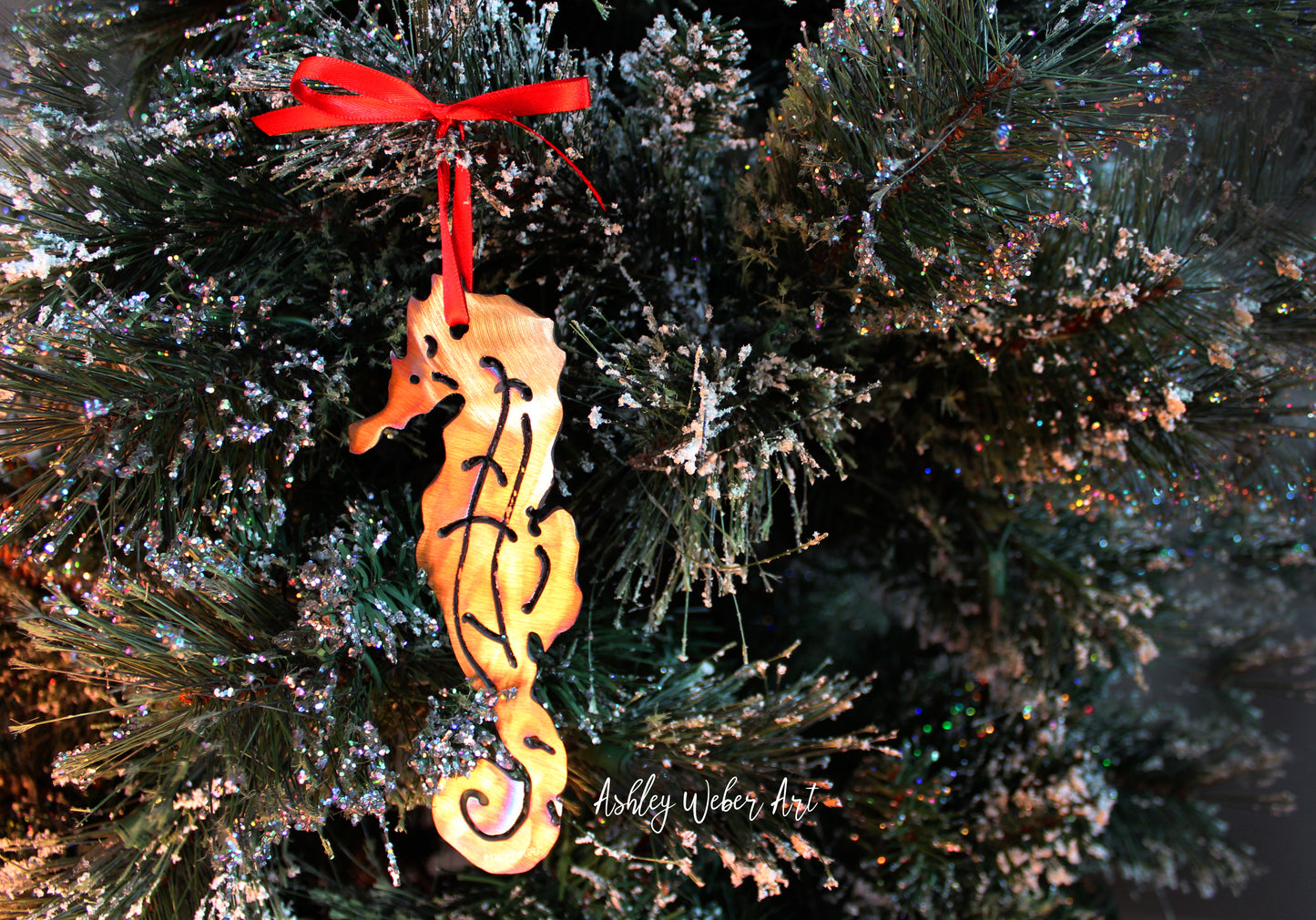 Seahorse Christmas Ornament
