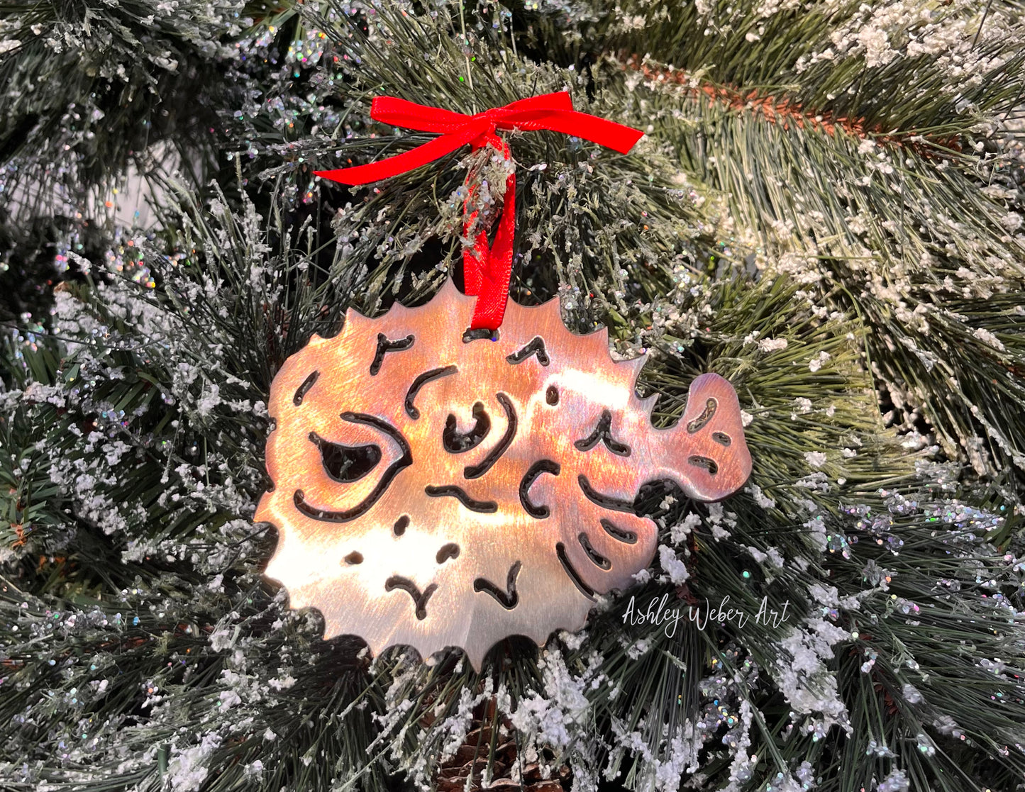 Pufferfish Christmas Ornament