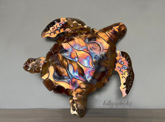 Stainless Steel Sea Turtle