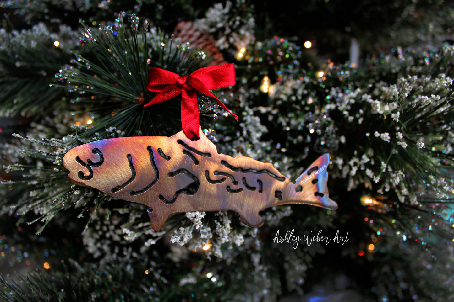 Redfish Christmas Ornament