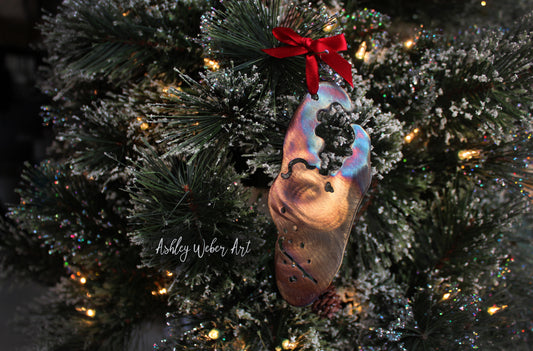 Stone Crab Claw Christmas Ornament