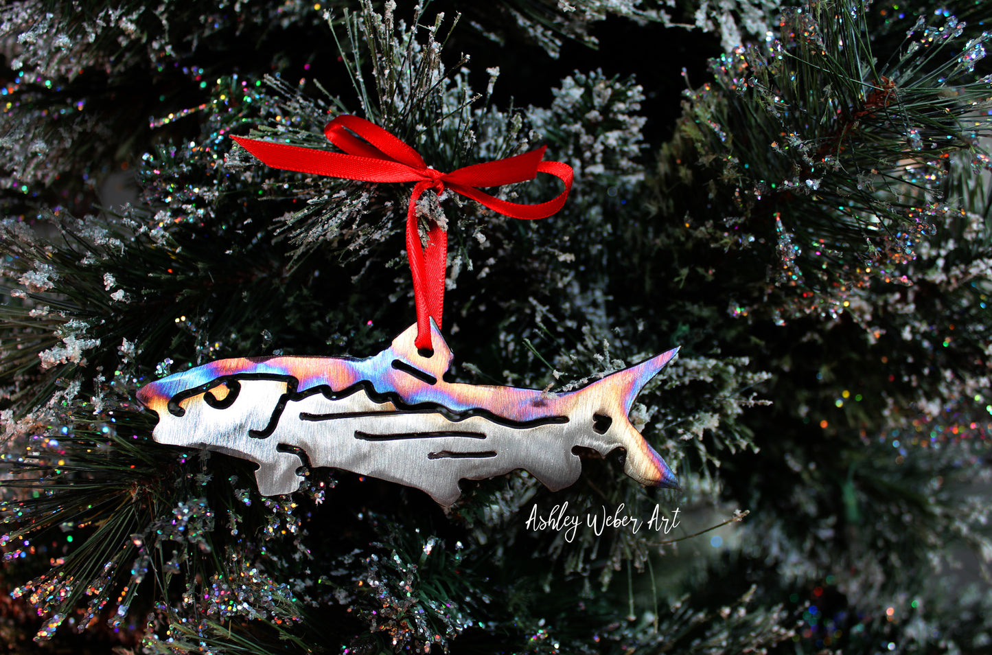 Bonefish Christmas Ornament