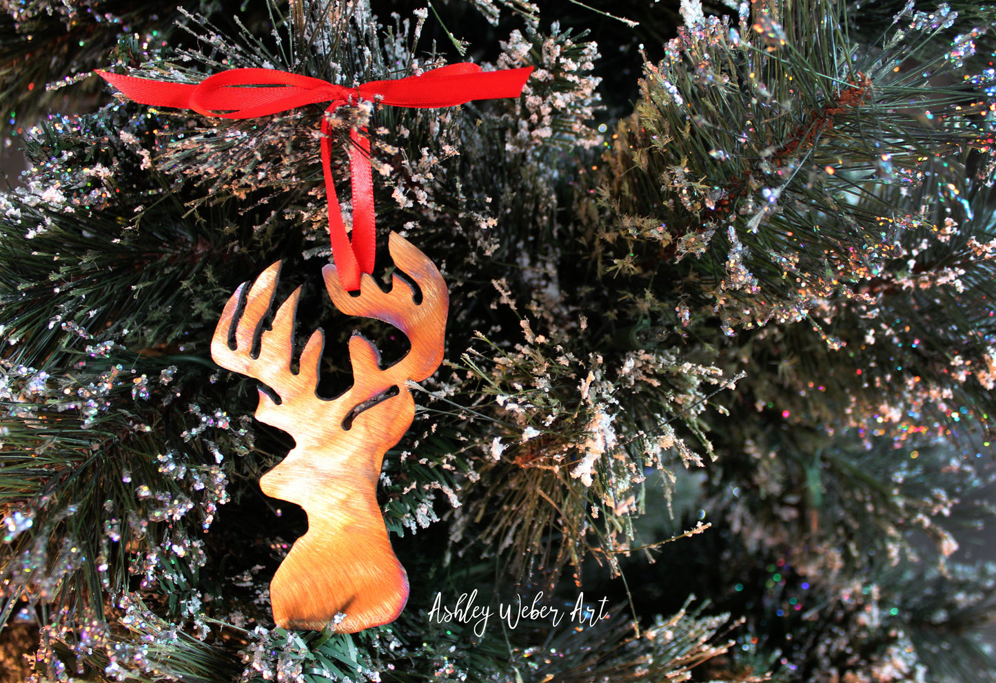 Whitetail Deer Christmas Ornament