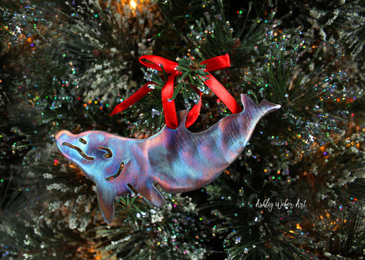 Dolphin Christmas Ornament