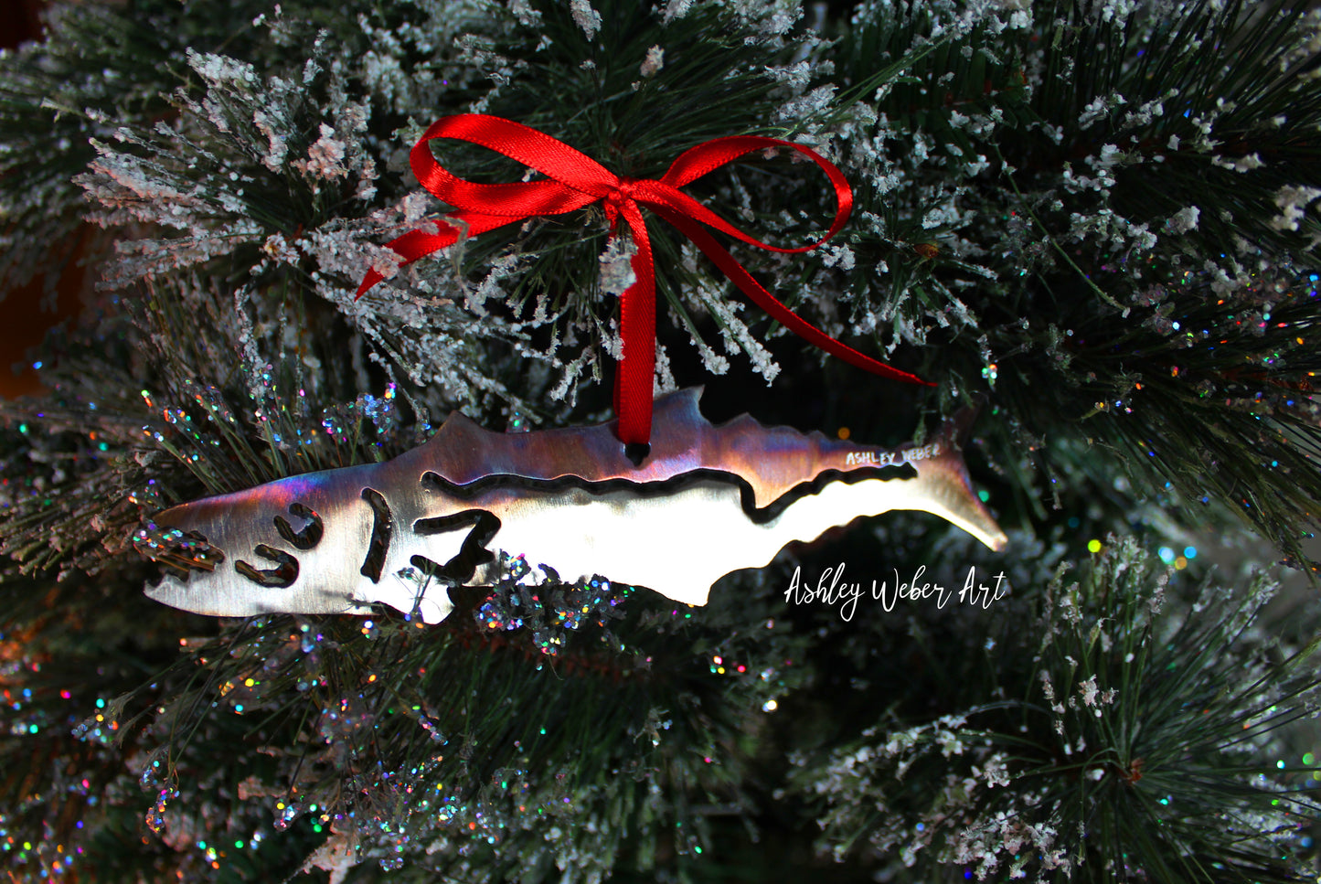 King Mackerel Christmas Ornament