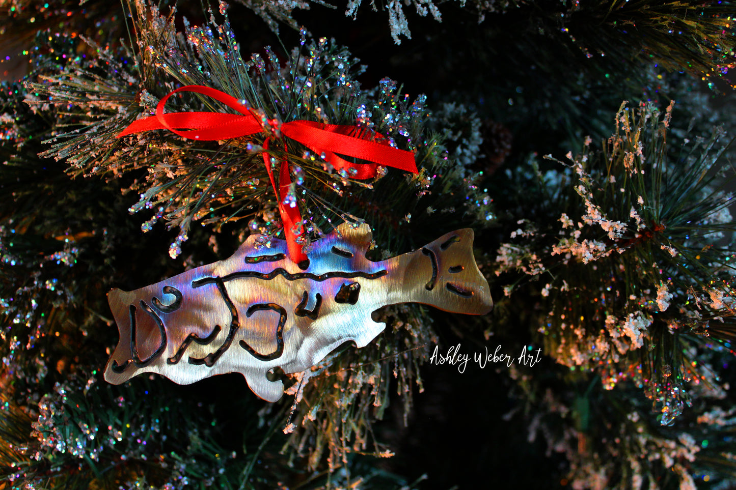 Largemouth Bass Christmas Ornament