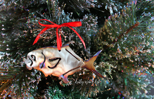 Permit Christmas Ornament