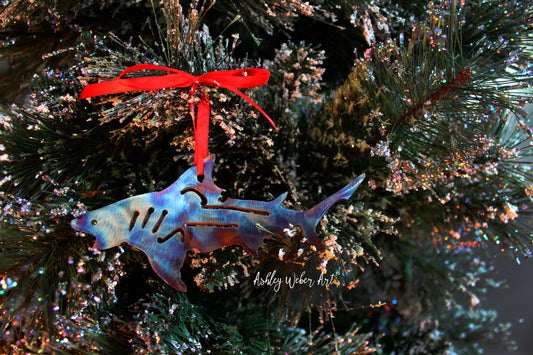 Shark Christmas Ornament